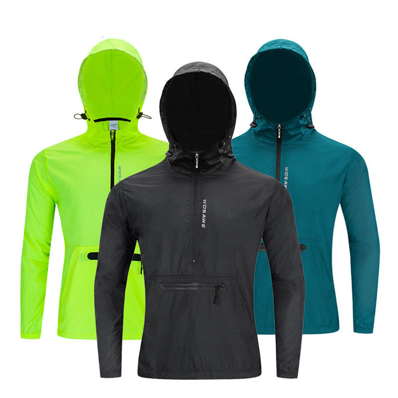 Bicycle Motorcycle Riding Windbreaker Waterproof Raincoat Long Sleeve Jacket Cycling Wear