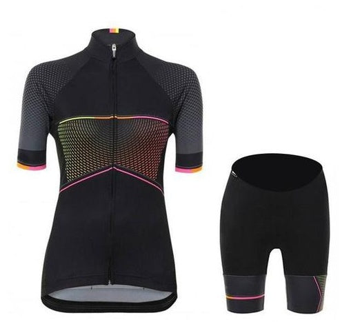 New style short-sleeved bib cycling suit