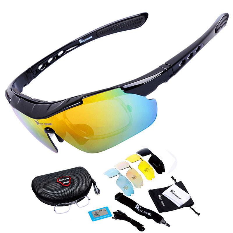 Cycling Glasses Mountain Bike Windproof Sunglasses