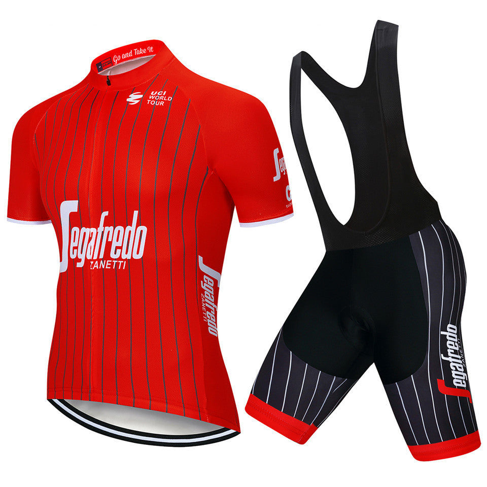 New Cycling Suit Short Sleeve Men'S Top Road Bike Breathable