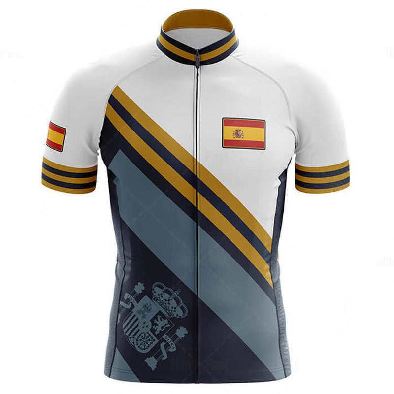 Uni sex Short-sleeved Bib Cycling Jersey Suit Bicycle Men And Women