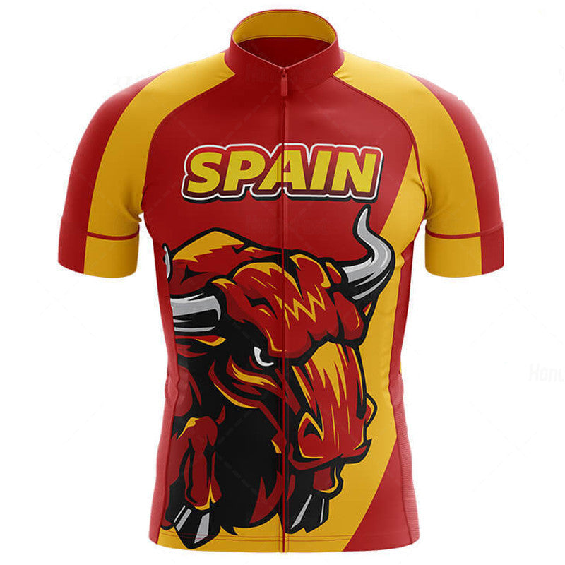 Uni sex Short-sleeved Bib Cycling Jersey Suit Bicycle Men And Women