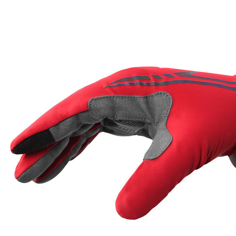 Summer Long Finger Gloves Breathable Cycling Gloves