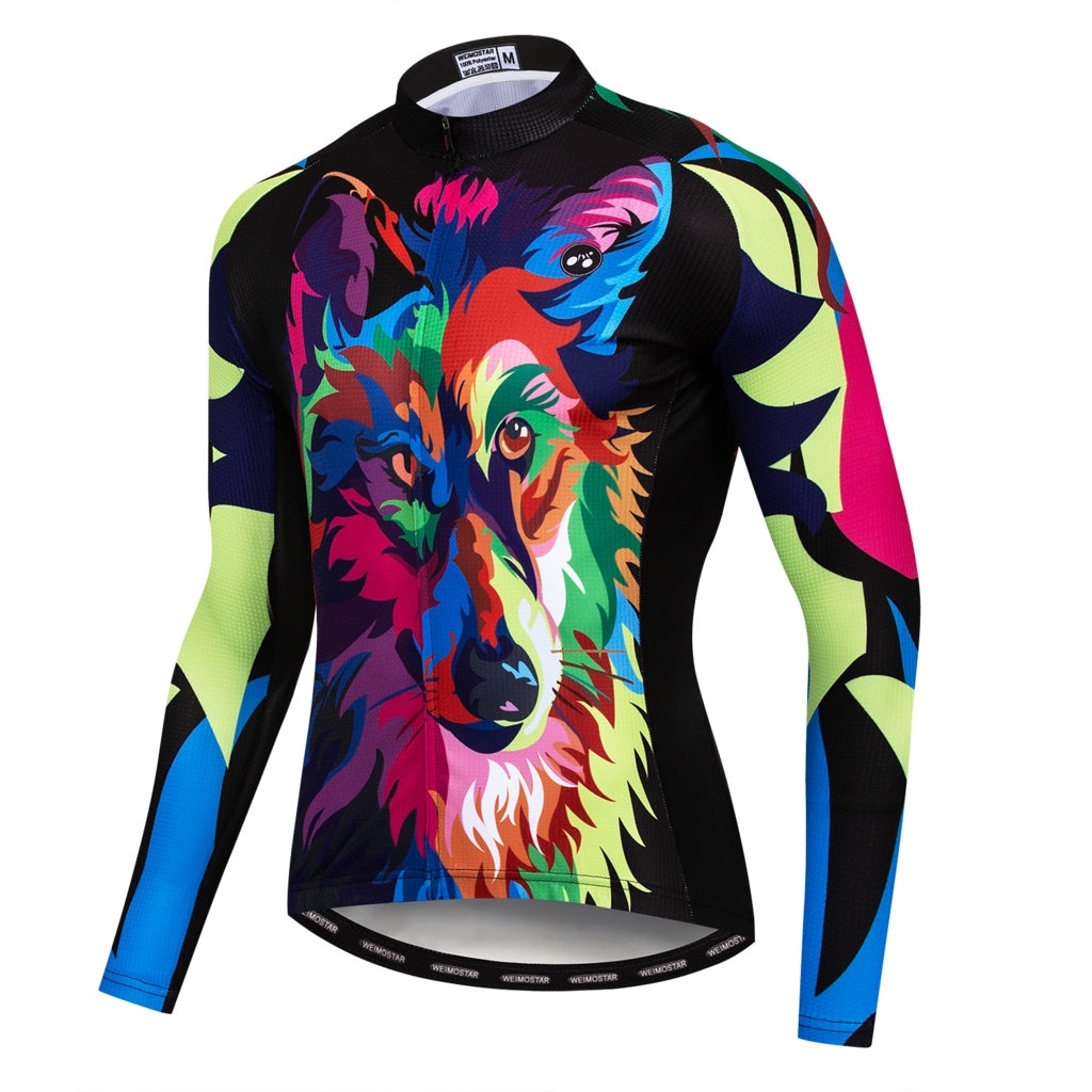 Riding Bicycle Jersey Long Sleeve Cycling Jersey