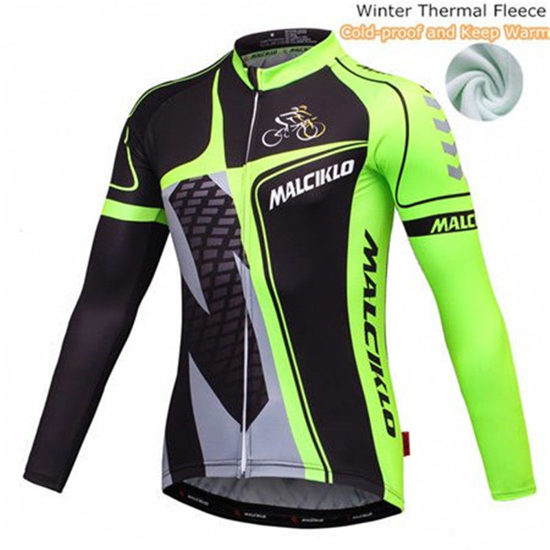 Winter warm jacket cycling wear