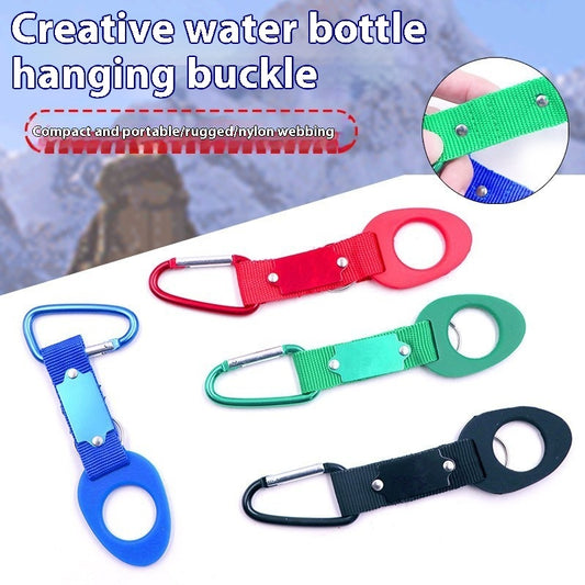 Sports Outdoor Water Bottle Silicone Mineral Water Bottle Buckle