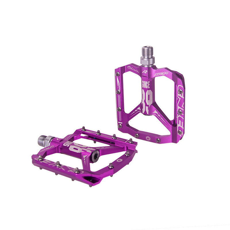 Bicycle Pedals, Mountain Bike Pedals, Large And Comfortable Aluminum Alloy Pedals, UD Bearing