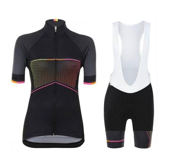 New style short-sleeved bib cycling suit