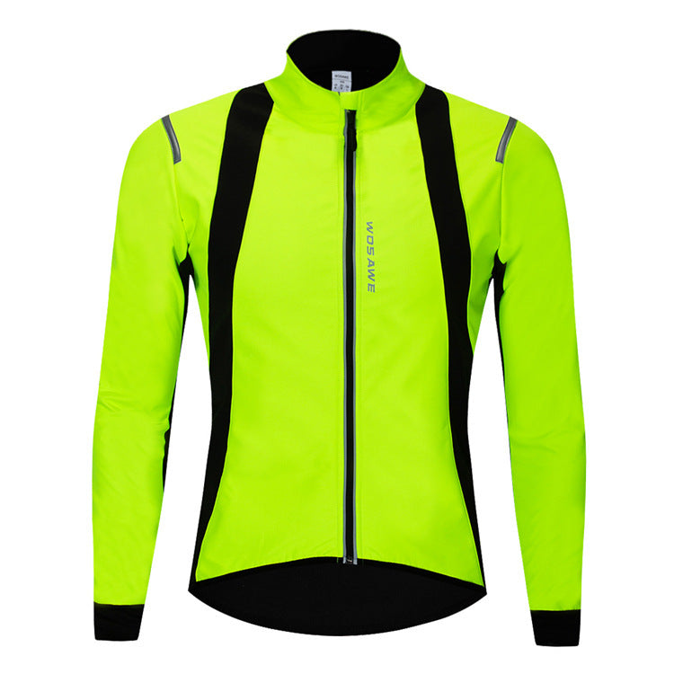 Soft shell Thermal Fleece Cycling Jacket