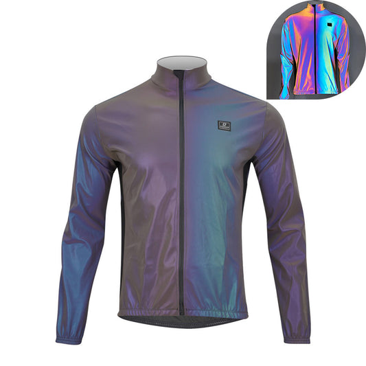 Cycling Jacket Colorful Reflective Night Riding Safety Jacket