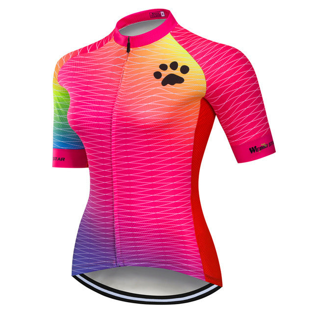 Women Cycling Jersey Shirt