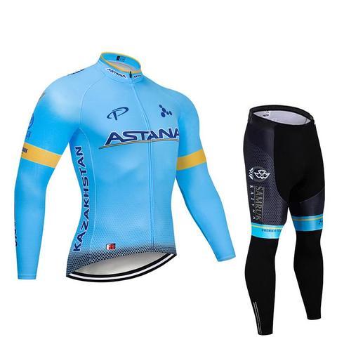 Men's long-sleeved quick-drying cycling suit