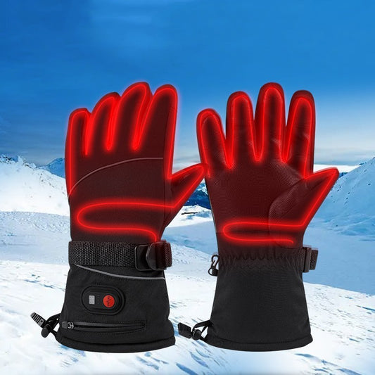 Heating Gloves Outdoor Skiing Cycling